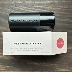 Westman Atelier Petite Lit Up Highlight Stick Shade - PETAL - Travel Size - BNIB